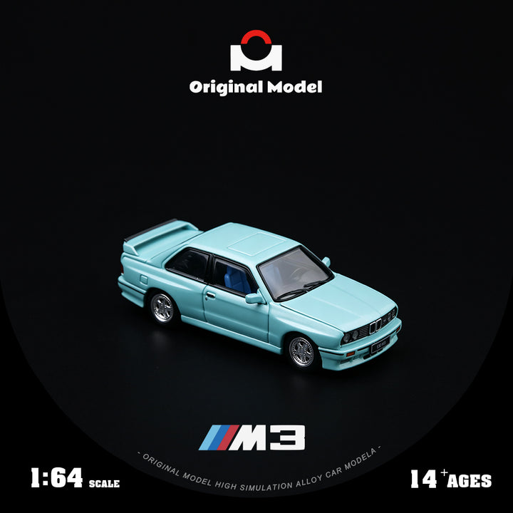 [Preorder] Original Model 1:64 BMW E30 M3 - Mint Green OM647810