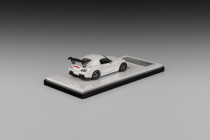 [Preorder] Microturbo 1:64 Custom S2000 Spoon Racing - White