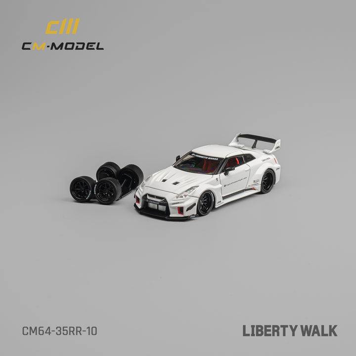 [Preorder] CM Model 1:64 Nissan LBWK Super Silhouette GT35RR White