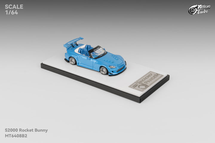 [Preorder] Microturbo 1:64 Custom S2000 RB - Metallic Blue