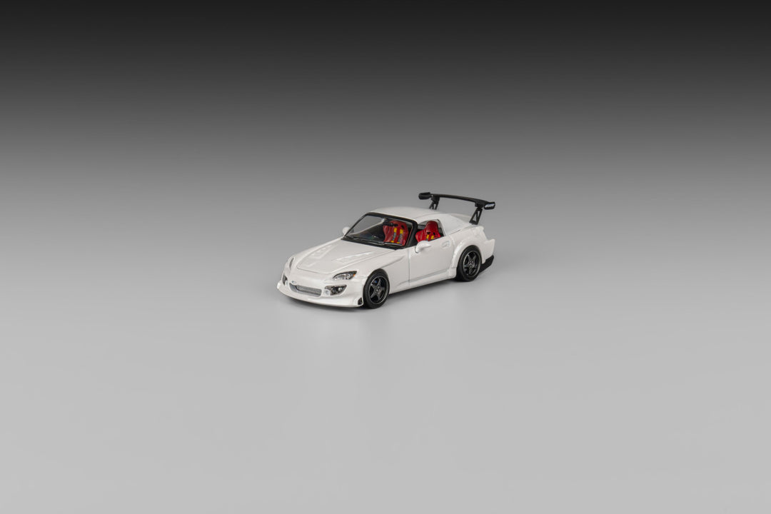 [Preorder] Microturbo 1:64 Custom S2000 Spoon Racing - White