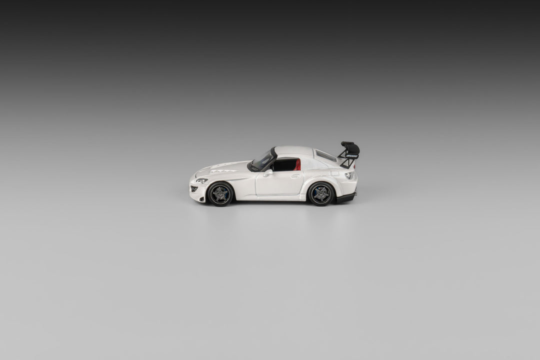 [Preorder] Microturbo 1:64 Custom S2000 Spoon Racing - White