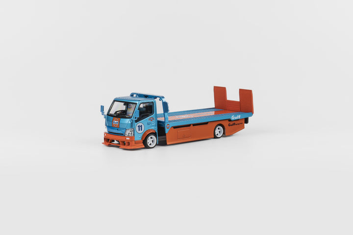 Microturbo 1:64 Flatbed Tow Truck - Gulf