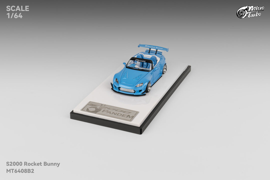 [Preorder] Microturbo 1:64 Custom S2000 RB - Metallic Blue