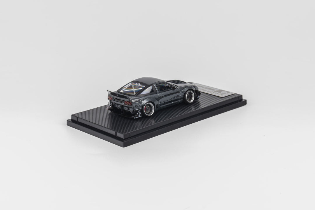 Microturbo 1:64 Custom Rocket Bunny 180SX - Frosted Grey – Horizon Diecast