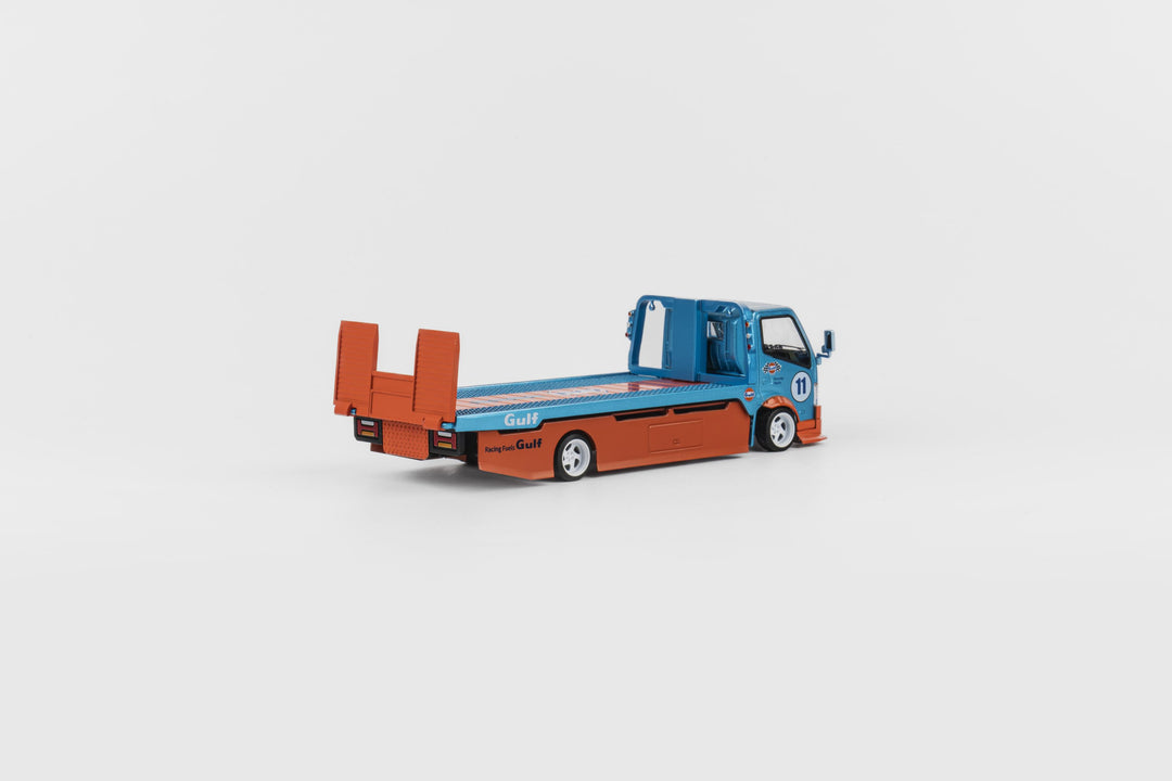 Microturbo 1:64 Flatbed Tow Truck - Gulf