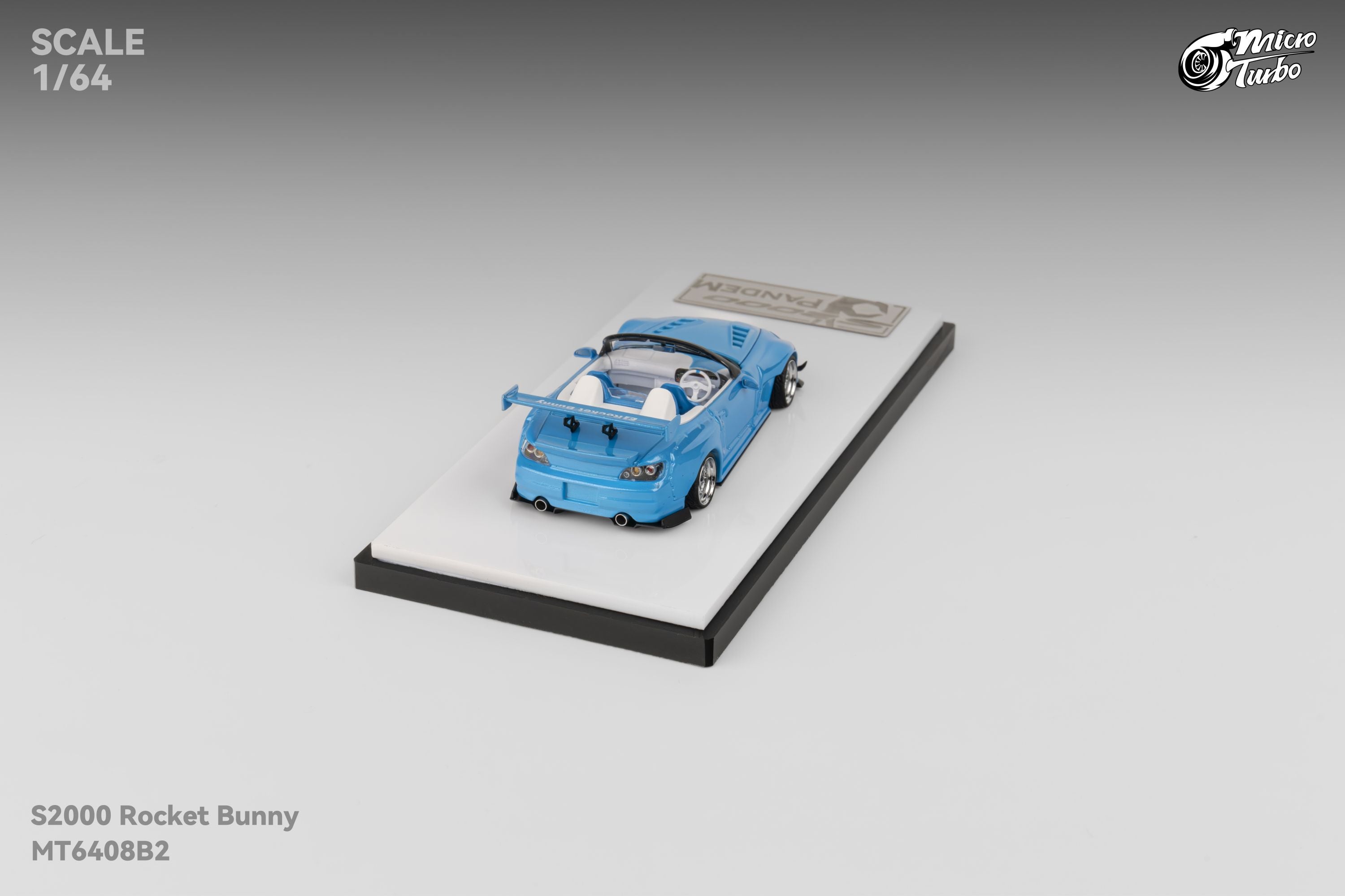 限定 microturbo s2000 6セット Microturbo - 1/64 Custom S2000 RB- Metallic Blue
