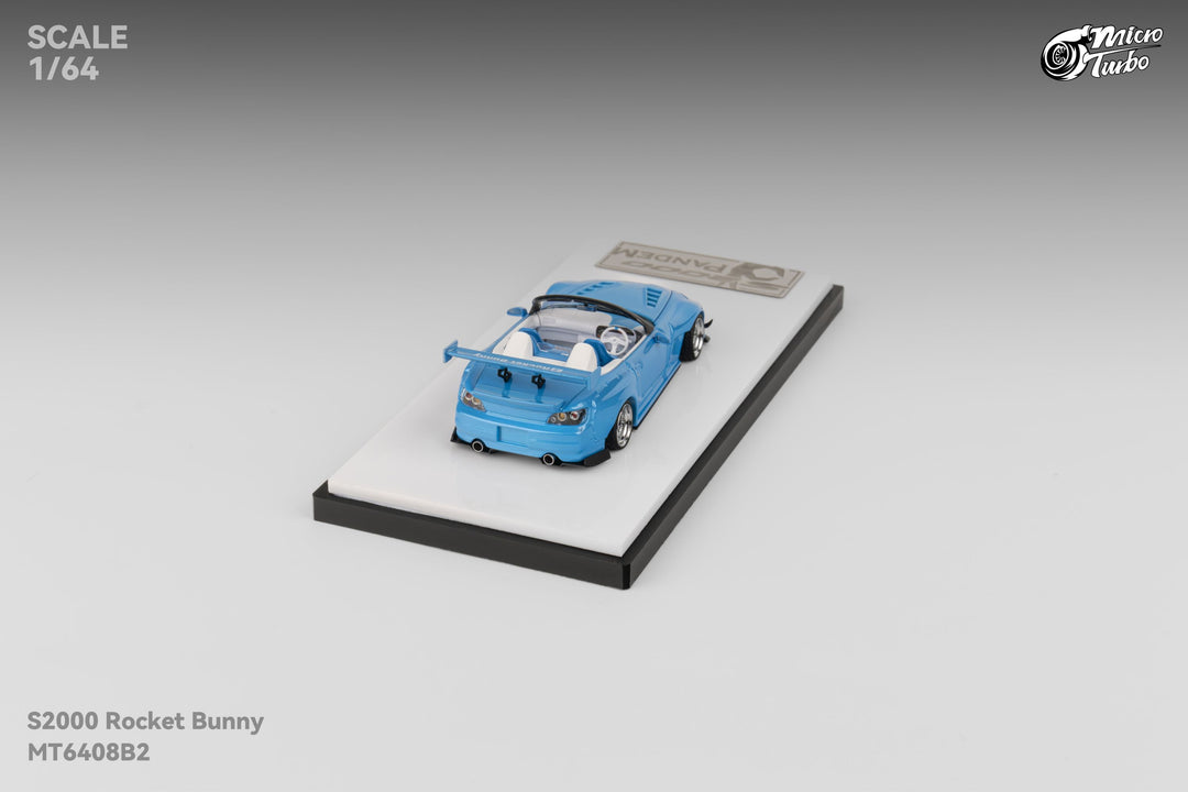 [Preorder] Microturbo 1:64 Custom S2000 RB - Metallic Blue