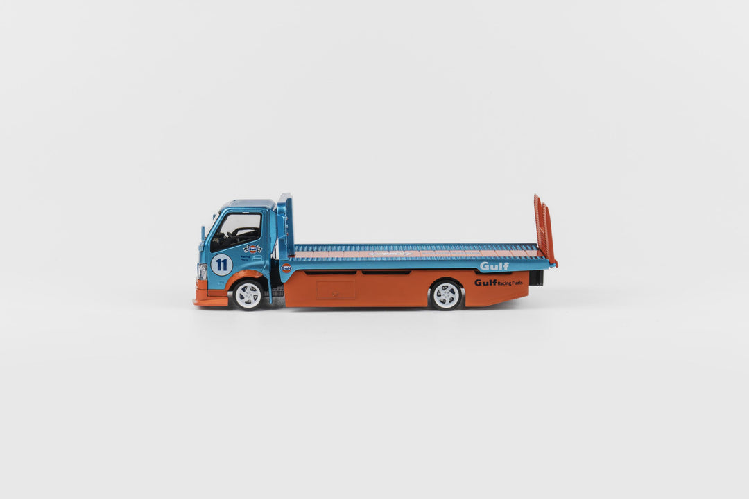 Microturbo 1:64 Flatbed Tow Truck - Gulf