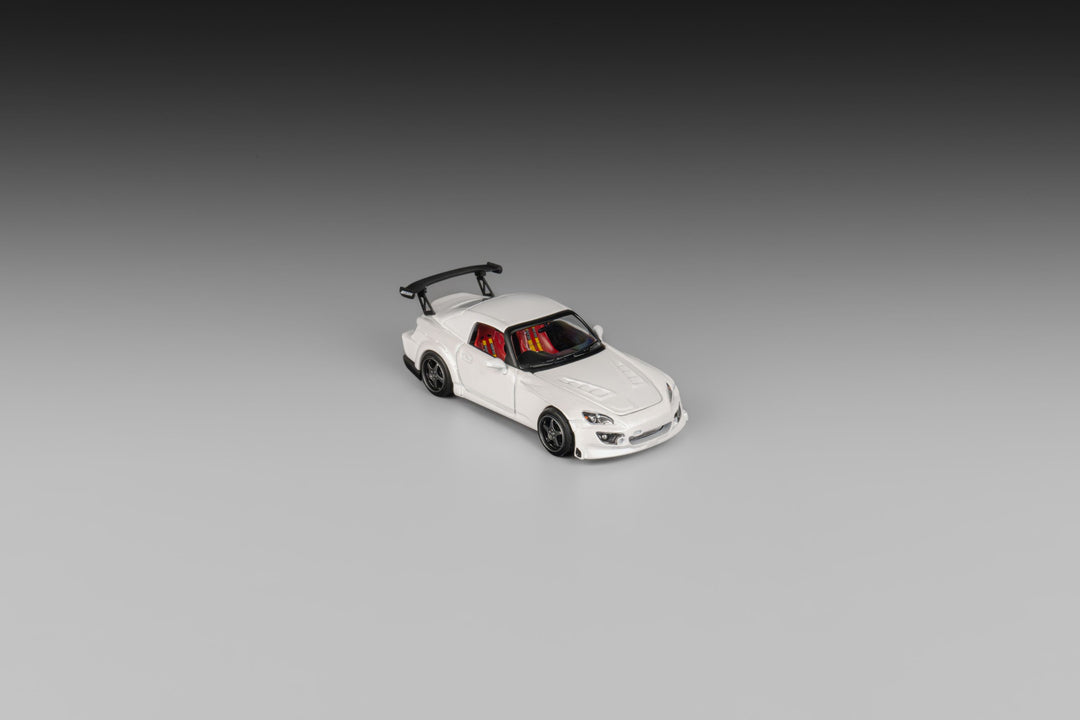 [Preorder] Microturbo 1:64 Custom S2000 Spoon Racing - White