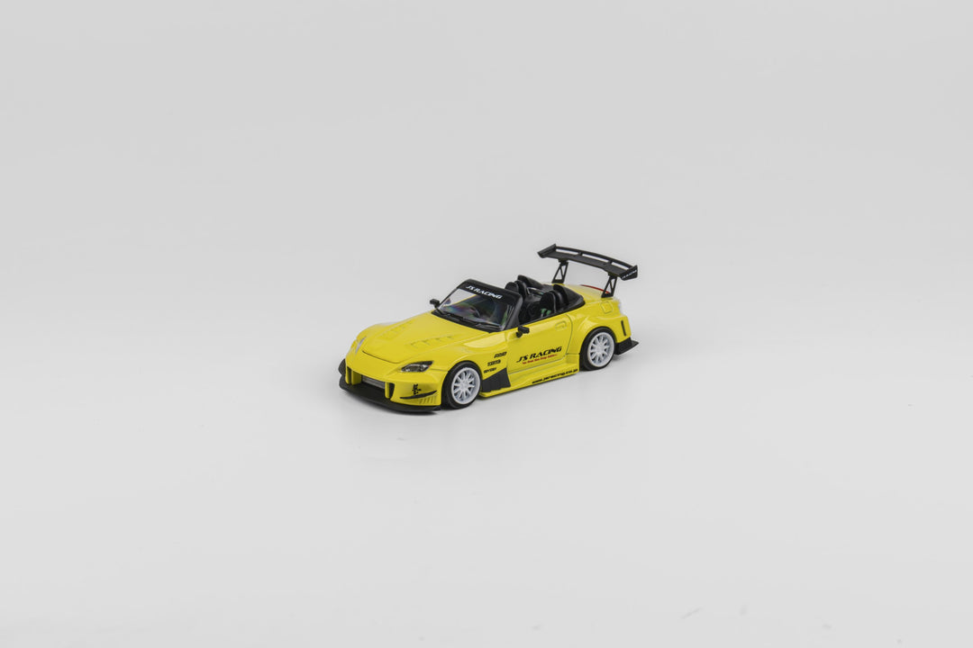 Microturbo 1:64 Custom S2000 JS Racing - Indy Yellow Pearl