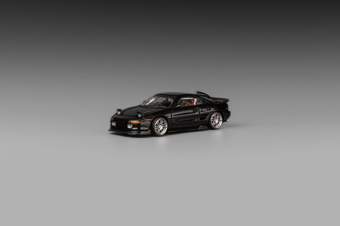 [Preorder] Microturbo 1:64 Custom MR2 SW20 Hong Kong Limited Edition - Metallic Black