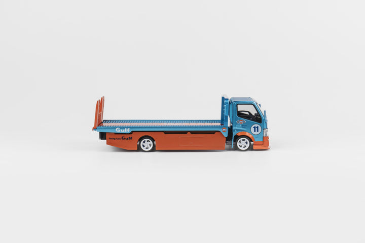 Microturbo 1:64 Flatbed Tow Truck - Gulf