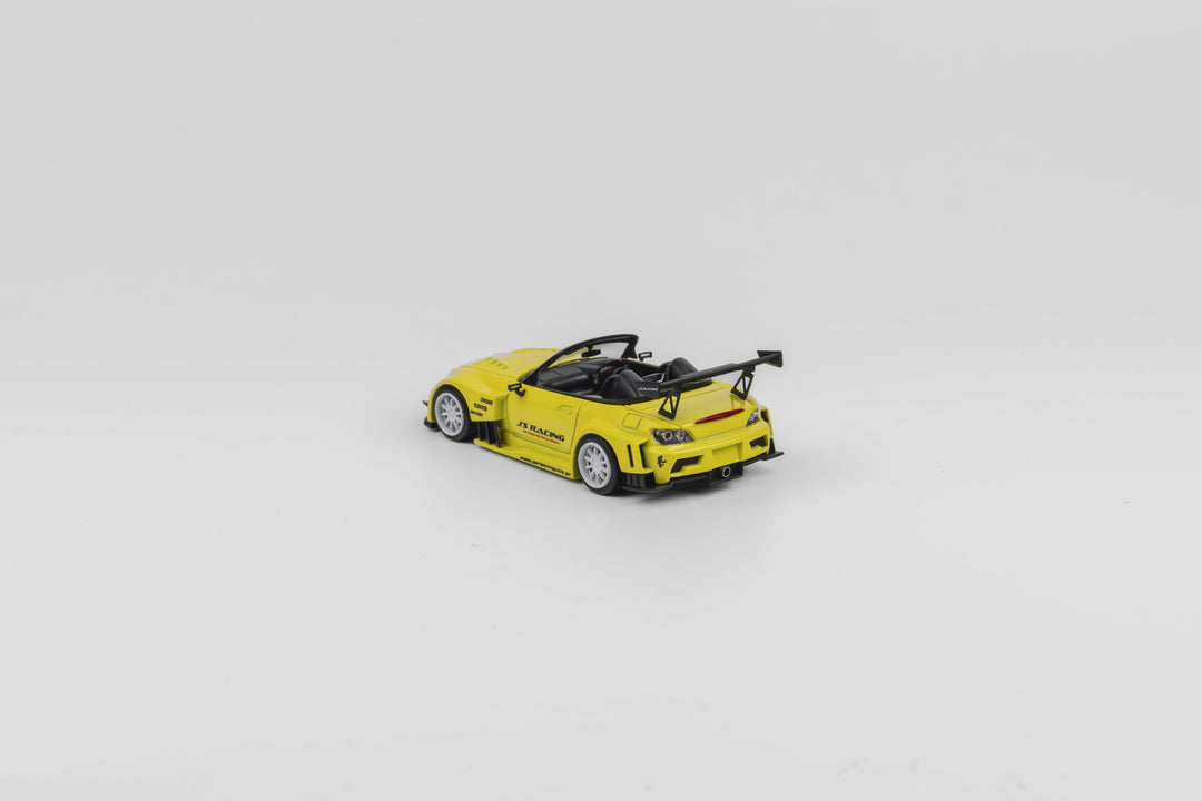 Microturbo 1:64 Custom S2000 JS Racing - Indy Yellow Pearl