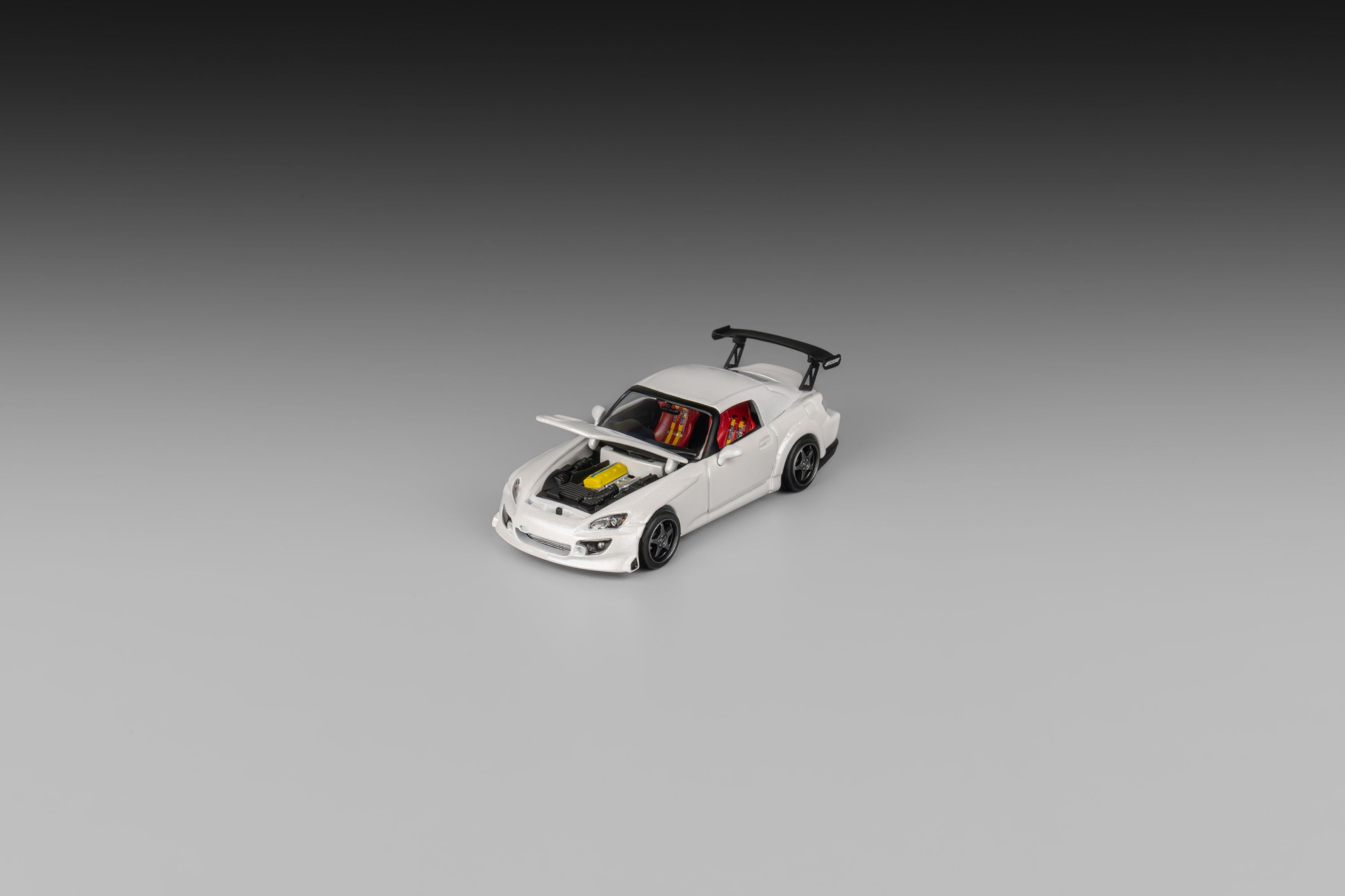 Microturbo 1:64 Custom S2000 Spoon Racing - White MT6408C1