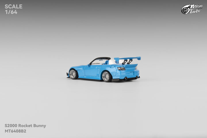 [Preorder] Microturbo 1:64 Custom S2000 RB - Metallic Blue