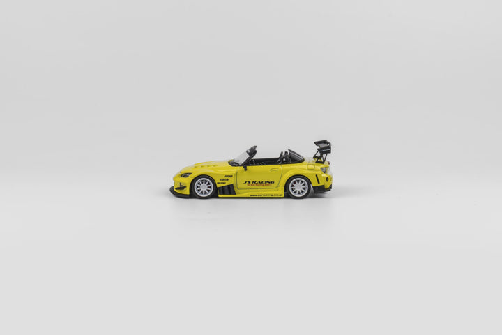 Microturbo 1:64 Custom S2000 JS Racing - Indy Yellow Pearl