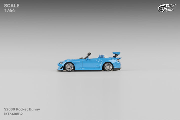 [Preorder] Microturbo 1:64 Custom S2000 RB - Metallic Blue