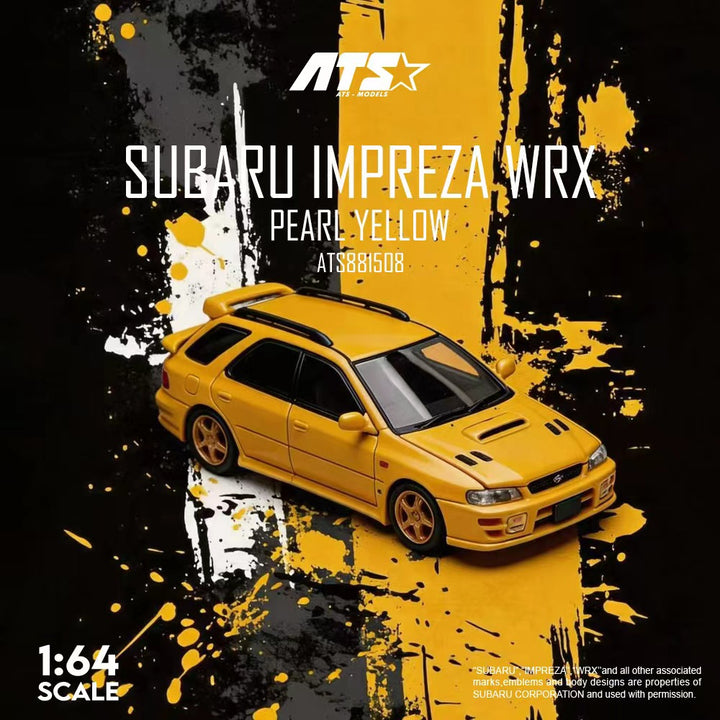[Preorder] ATS Model 1:64 Subaru IMPREZA WRX (2 Colours) ATS881507/ATS881508