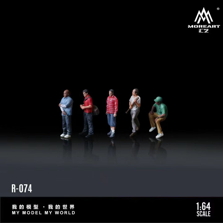 MoreArt 1:64 Grand Theft Auto Figure Set MO223074