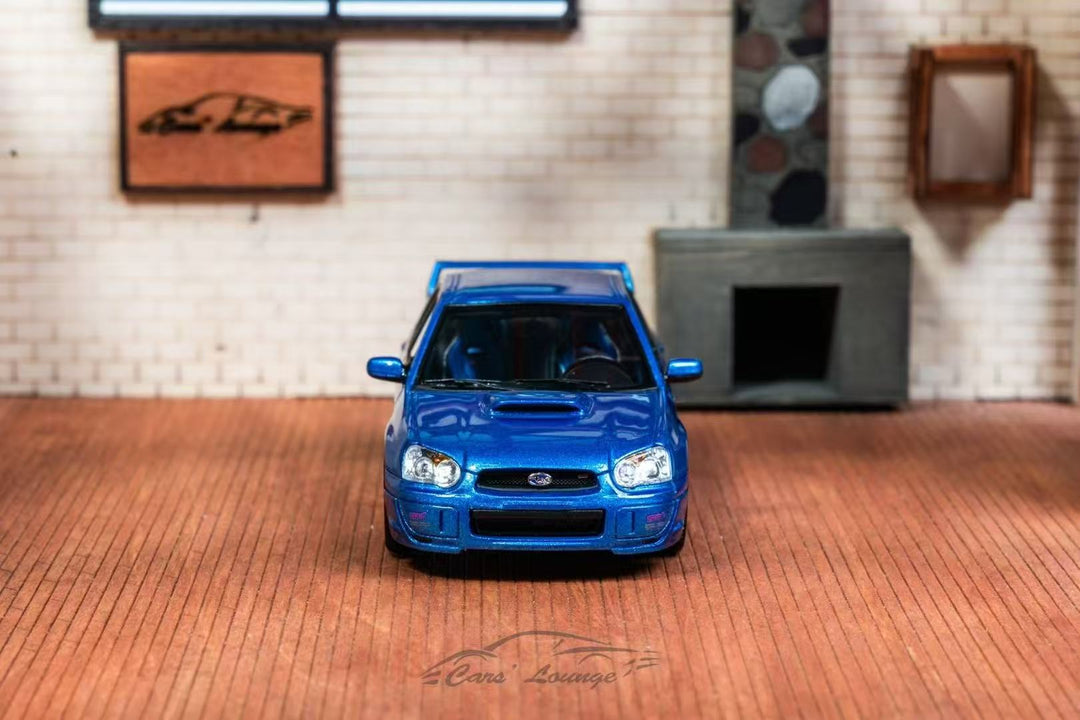 [Preorder] Car's Lounge 1:64 Subaru Impreza WRX STI (2004) And Selector Edition (6 Colours)