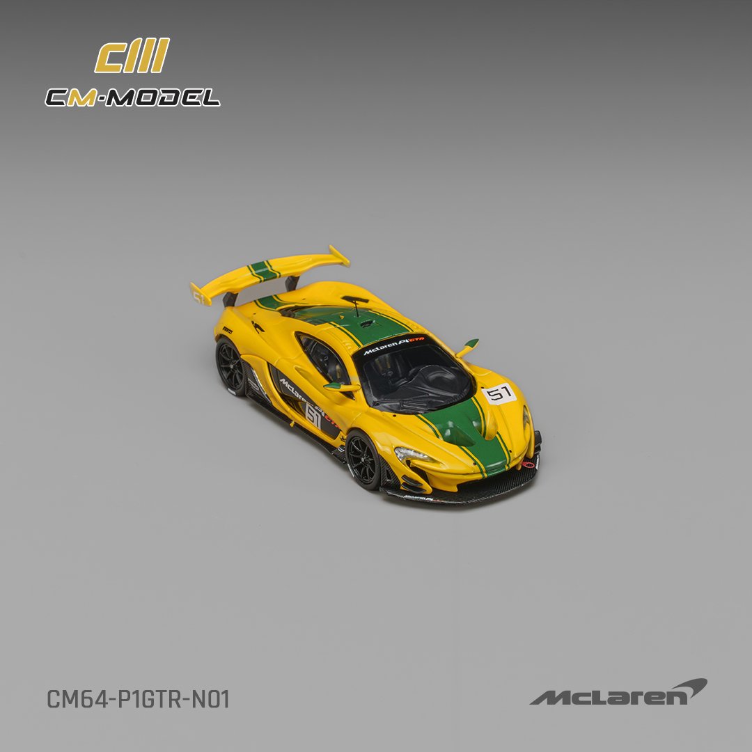 [Preorder] CM Model 1:64 McLaren P1 GTR Harrods 