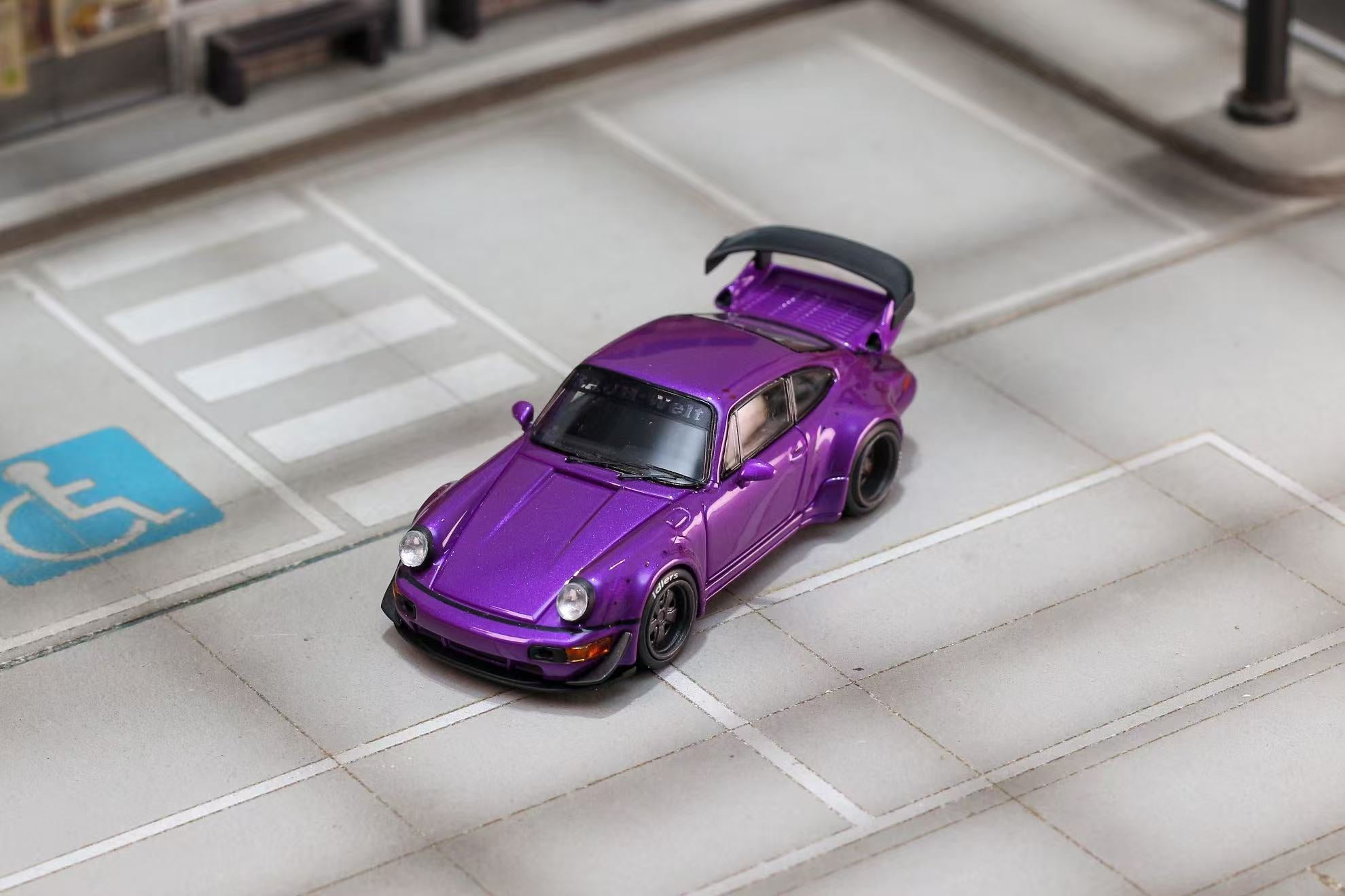 Preorder] Street Weapon 1:64 RWB 964 Metallic Violet – Horizon Diecast
