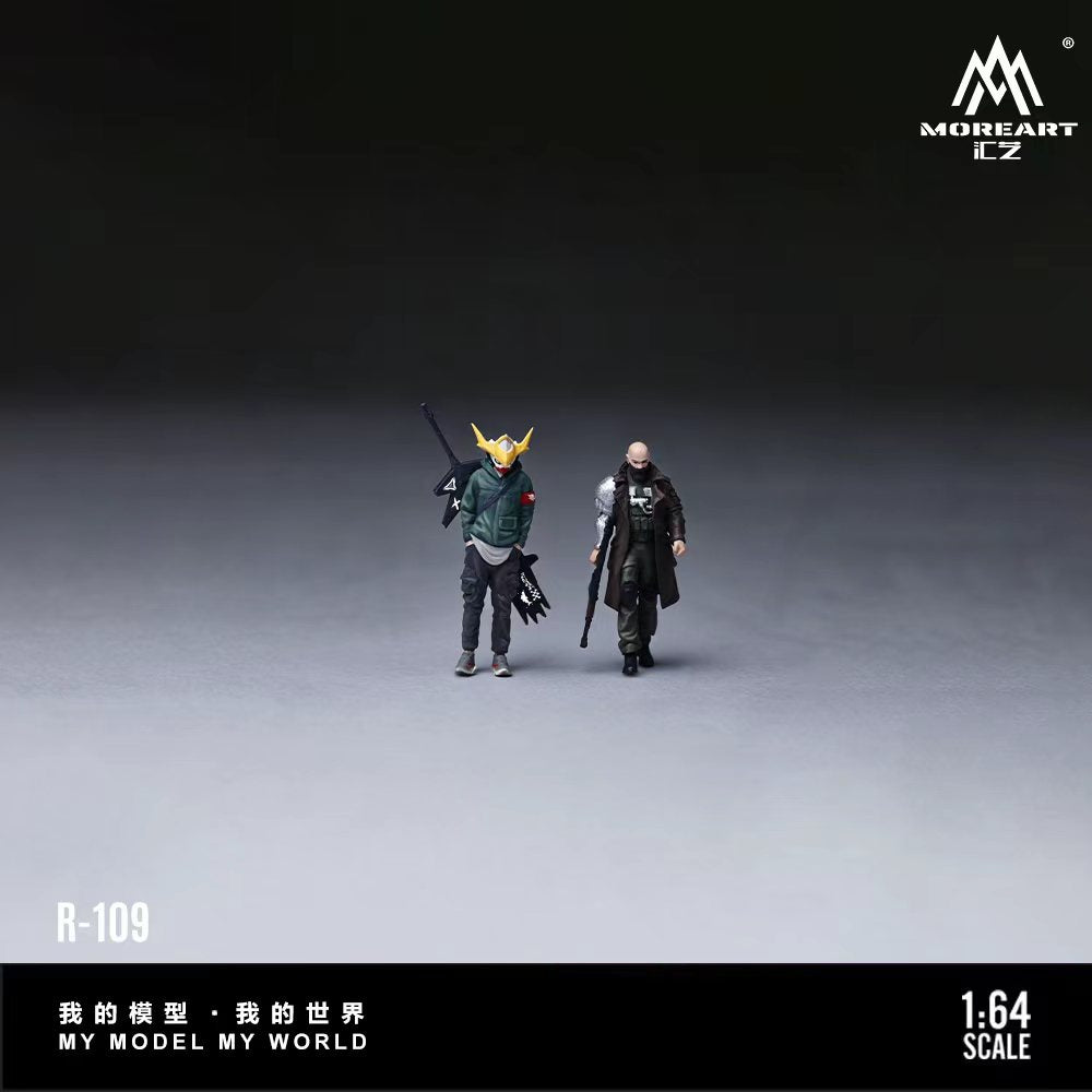 [Preorder] MoreArt 1:64 CYBERPUNK FIGURE SETA MO223109