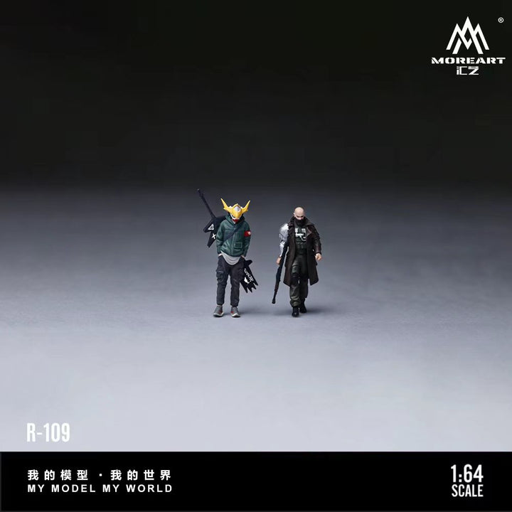 [Preorder] MoreArt 1:64 CYBERPUNK FIGURE SETA MO223109