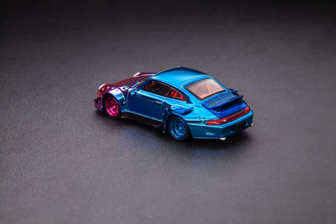 [Preorder] TPC 1:64 Porsche RWB993 Chrome Candy Color