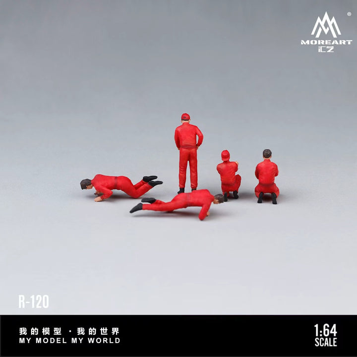 [Preorder] MoreArt 1:64 TEAM EVENT MAINTENANCE PERSONNEL C UNIFORM MO223120