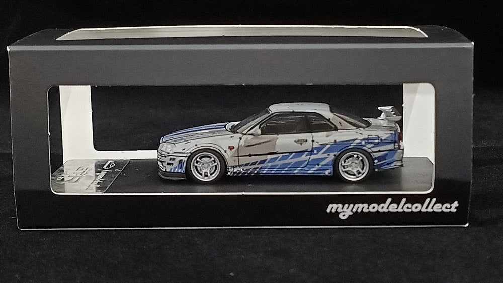 [Preorder] Model Collect 1:64 Nissan Skyline R34 V-Spec (2 Versions)