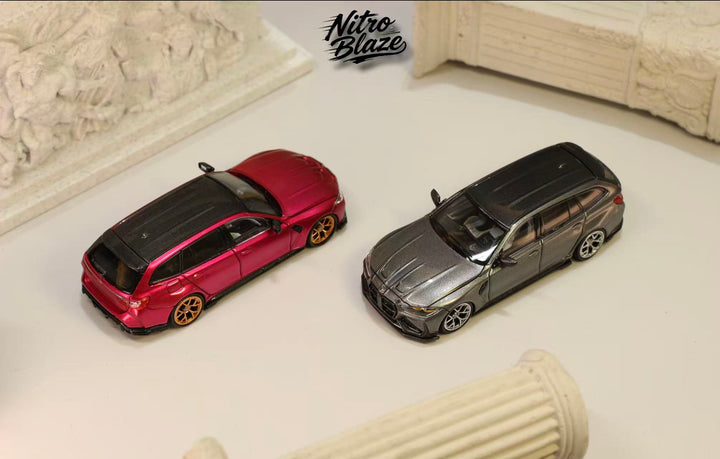 [Preorder] Nitro Blaze 1:64 BMW G81 M3 Touring ADRO (2 Colours)