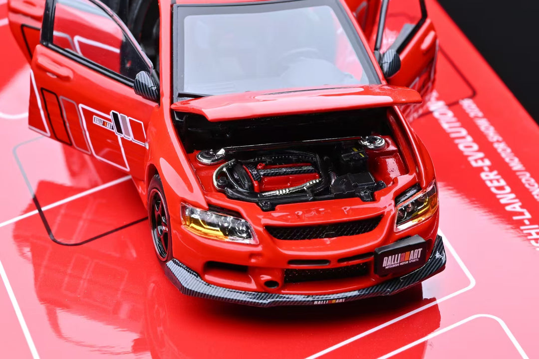 [Preorder] GatherJoy 1:43 Mitsubishi Lancer Evolution Ⅸ RALLIART Red