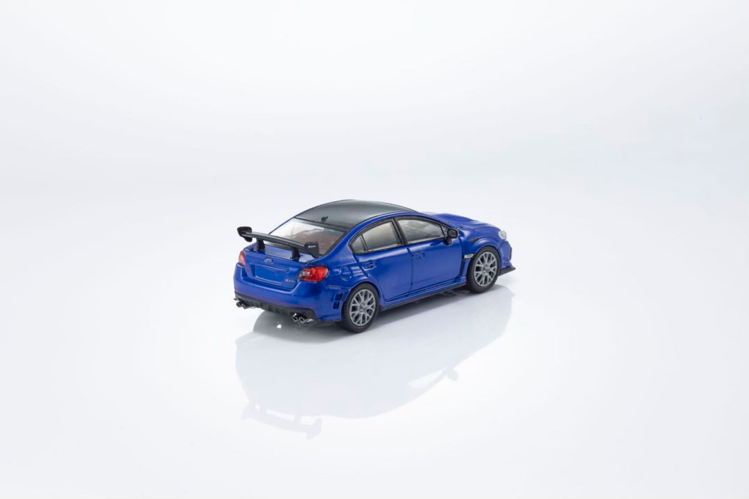 [Preorder] Kyosho 1:64 SUBARU WRX STI  MINI CAR & BOOK - Blue