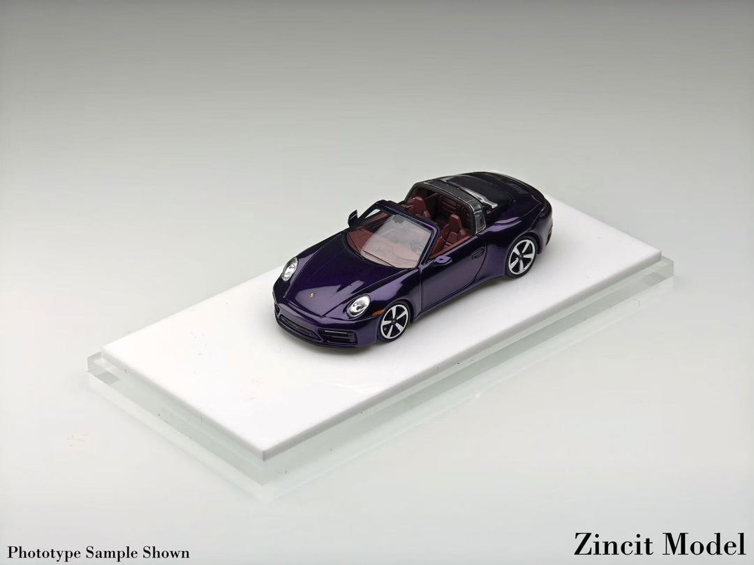 [Preorder] Zincit Model 1:64 Porsche 992Targa (4 Colours)
