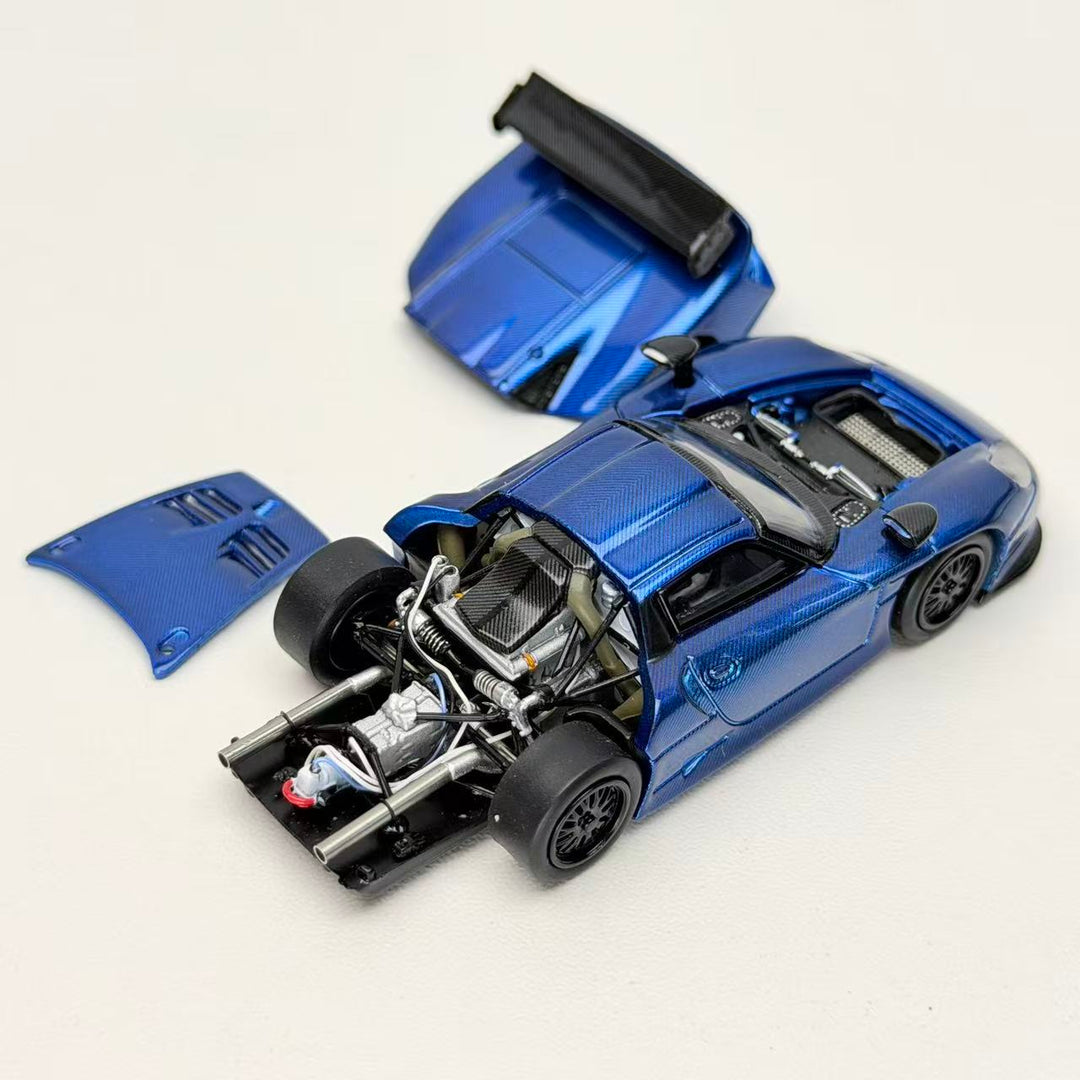 [Preorder] Transcend model 1:64 Porsche 911 GT1 24h LeMans 1997 (2 Colours)
