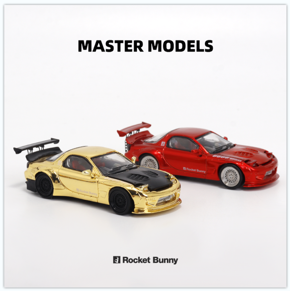 [Preorder] Master Model 1:64 Mazda RX7 Pocket Bunny (4 Colours)