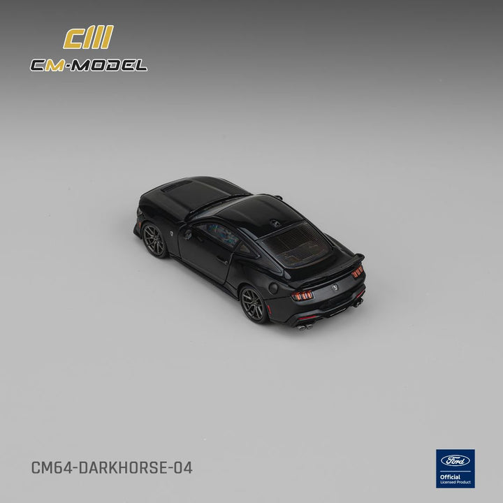 [Preorder] CM Model 1:64 Ford Mustang Darkhorse Shadow Black CM64‑DARKHORSE‑04