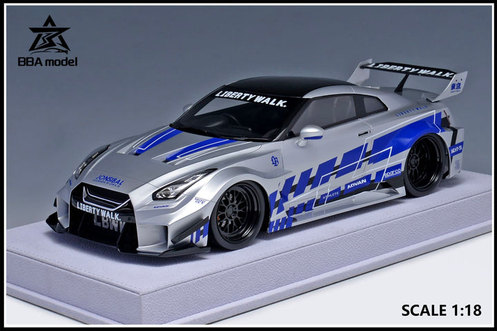 BBA model 1:18 Nissan GTR 35GT-RR LBWK Limited Edition (5 Versions)