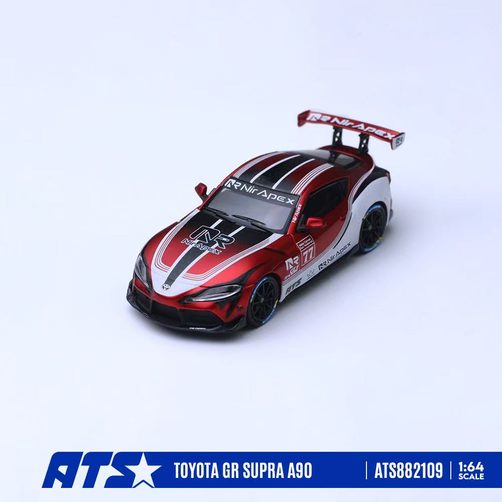 [Preorder] ATS Model 1:64 Toyota GR SUPRA A90 Nir Red Hare ATS882107