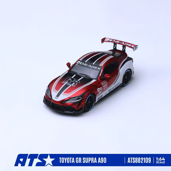 [Preorder] ATS Model 1:64 Toyota GR SUPRA A90 Nir Red Hare ATS882107