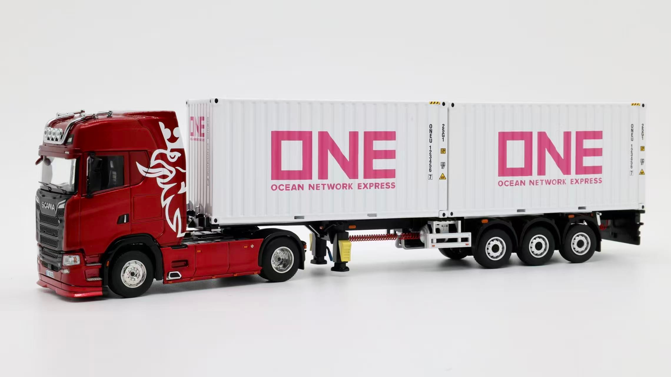 Preorder] Tubro Truck 1:64 Scania 730S 4x2 Trailer With Extendable