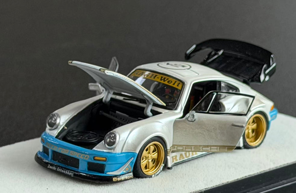 Preorder] PGM 1:64 Porsche RWB 930 White pgm-640211 (2 Versions