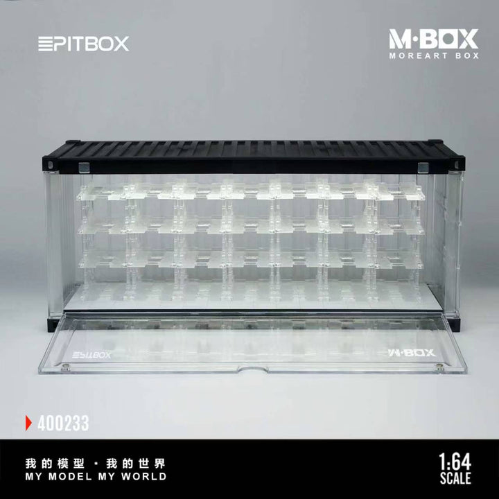 [Preorder] MBOX 1:64 TRANSPARENT CONTAINER TRUCK STORAGE SCENARIO MB400233