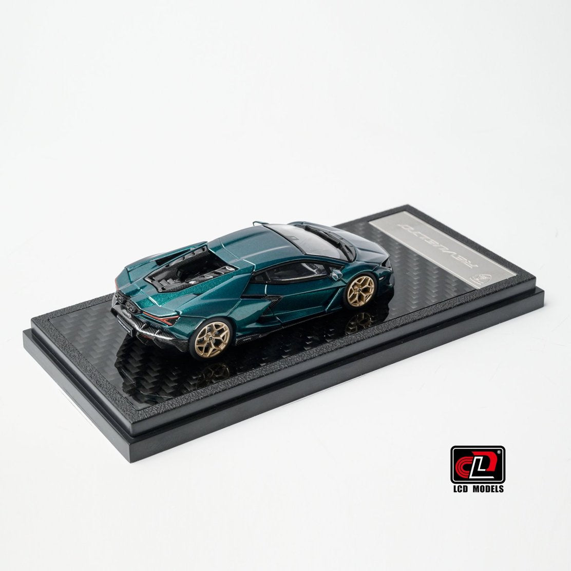 リミテッドエディション フルコンプ 1-17 Preorder] LCD 1:64 Lamborghini Revuelto LCD64042-Metallic-Green