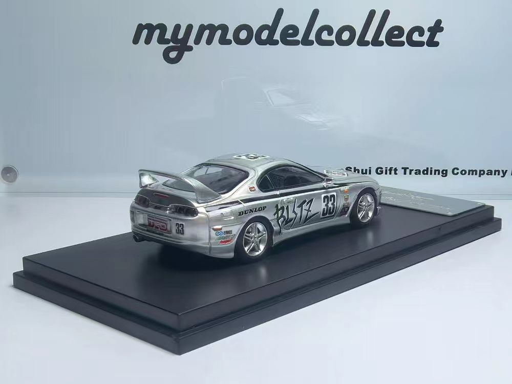 [Preorder] Model Collect 1:64 Toyota supra JZA80 Silver BLiTZ Livery MC640020C