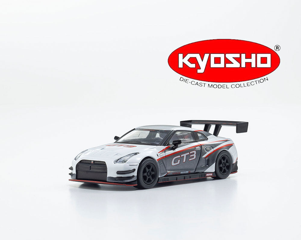 [Preorder] Kyosho 1:64 NISSAN GT-R NISMO GT-3 (White / Presentation) 07131LW