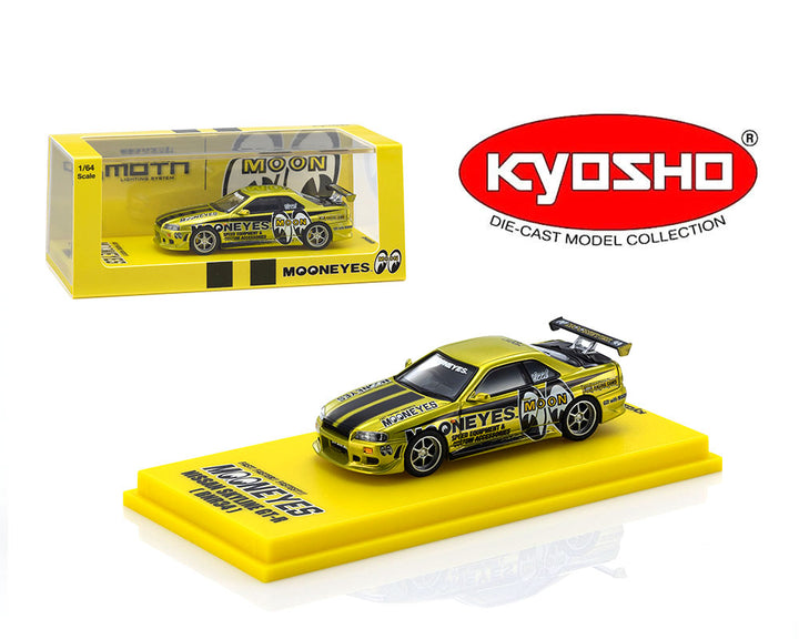 [Preorder] Kyosho 1:64 Nissan GT-R (R34) Mooneye&