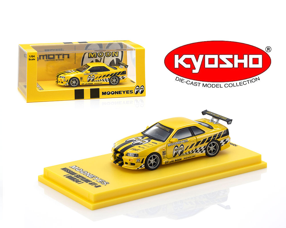 [Preorder] Kyosho 1:64 Nissan GT-R (R34) Mooneye&